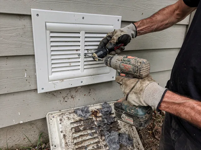 Dryer Vent Cover Replacement in Old Saybrook
